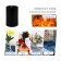 2 x 3 Inch Black Pillar Candle