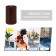 2 x 3 Inch Brown Pillar Candle