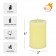 2 x 3 Inch Ivory Pillar Candle (24pcs/Case) Bulk
