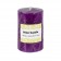 2 x 3 Inch Purple Pillar Candle