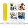 2 x 9 Inch Yellow Pillar Candle