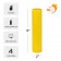 2 x 9 Inch Yellow Pillar Candle
