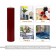 2 x 9 Inch Red Pillar Candle (12pcs/Case) Bulk