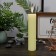 2 x 9 Inch Ivory Pillar Candle
