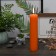 2 x 9 Inch Orange Pillar Candle