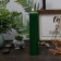 2 x 9 Inch Hunter Green Pillar Candle