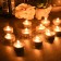 Metallic Silver Tealight Candles (50pcs/Pack)
