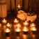 Metallic Silver Tealight Candles (50pcs/Pack)