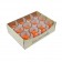 Orange Round Glass Votive Candles (96pcs/Case) Bulk