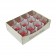 Red Round Glass Votive Candles (96pcs/Case) Bulk