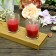 Red Round Glass Votive Candles (96pcs/Case) Bulk