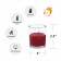 Red Round Glass Votive Candles (96pcs/Case) Bulk