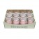 Light Rose Round Glass Votive Candles (12pc/Box)