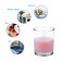 Light Rose Round Glass Votive Candles (12pc/Box)