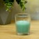 Aqua Round Glass Votive Candles (96pcs/Case) Bulk