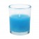 Turquoise Round Glass Votive Candles (12pc/Box)