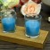 Turquoise Round Glass Votive Candles (96pcs/Case) Bulk