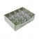 Sage Green Round Glass Votive Candles (12pc/Box)