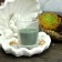 Hunter Green Round Glass Votive Candles (12pc/Box)