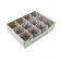 Brown Round Glass Votive Candles (96pcs/Case) Bulk