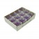 Purple Round Glass Votive Candles (96pcs/Case) Bulk