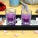 Purple Round Glass Votive Candles (96pcs/Case) Bulk