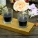 Black Round Glass Votive Candles (96pcs/Case) Bulk