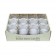 Lavender Round Glass Votive Candles (12pc/Box)