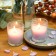 Lavender Round Glass Votive Candles (12pc/Box)