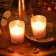 Lavender Round Glass Votive Candles (12pc/Box)