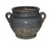 CERAMIC POT WITH TWO HANDLES