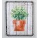 19.7 InchH green/brown canvas wall art