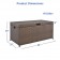 Espresso Wicker Patio Furniture Storage Deck Box