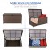 Espresso Wicker Patio Furniture Storage Deck Box