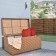 Honey Wicker Patio Furniture Storage Deck Box