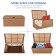 Honey Wicker Patio Furniture Storage Deck Box