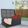 Black Wicker Patio Furniture Storage Deck Box