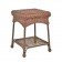 Outdoor Honey Wicker Patio Furniture End Table