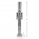 36inch wooden  Silver Soldier drummer Nutcracker