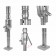 36inch wooden  Silver Soldier drummer Nutcracker