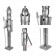36inch wooden Silver King  Nutcracker
