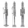 36inch wooden Silver King  Nutcracker