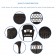 Espresso Wicker Chair Without Cushion - Set of 4
