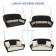 Espresso Resin Wicker Porch Swing with Ivory Cushion