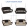 Espresso Resin Wicker Porch Swing with Tan Cushion