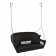 Espresso Resin Wicker Porch Swing with Cushion