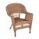 Honey Wicker Chair