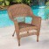 Honey Wicker Chair