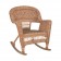 Honey Rocker Wicker Chair