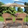 Honey Rocker Wicker Chair with Brown Cushion -  Set of 2
